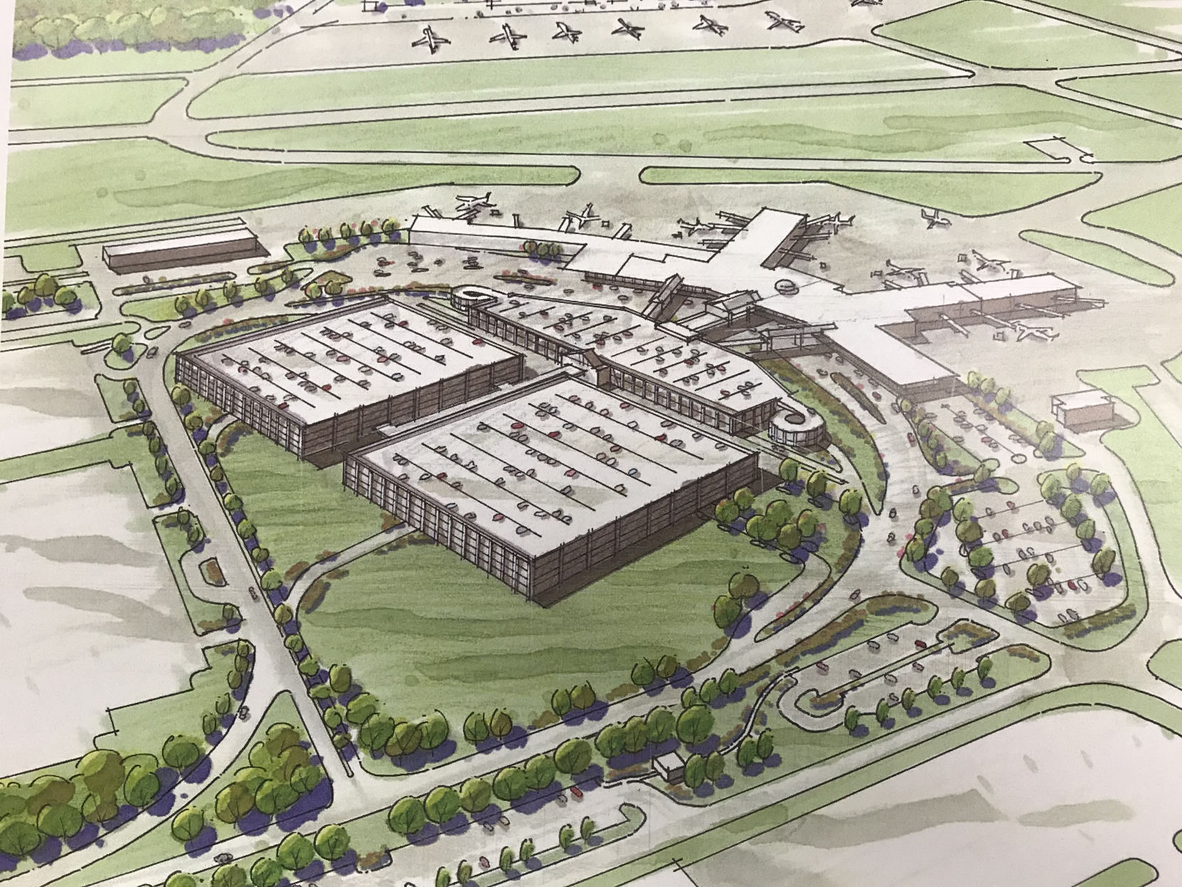 Charleston airport rendering for 2028 (copy)